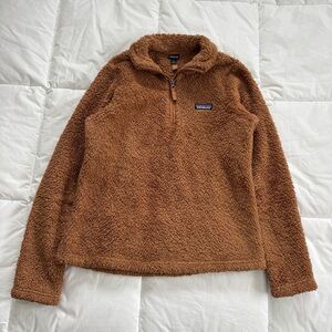 Brown Patagonia 1/4 Zip Size Medium